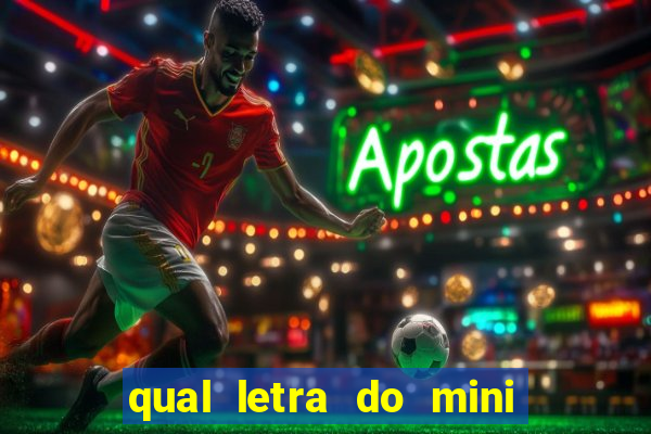 qual letra do mini dolar hoje